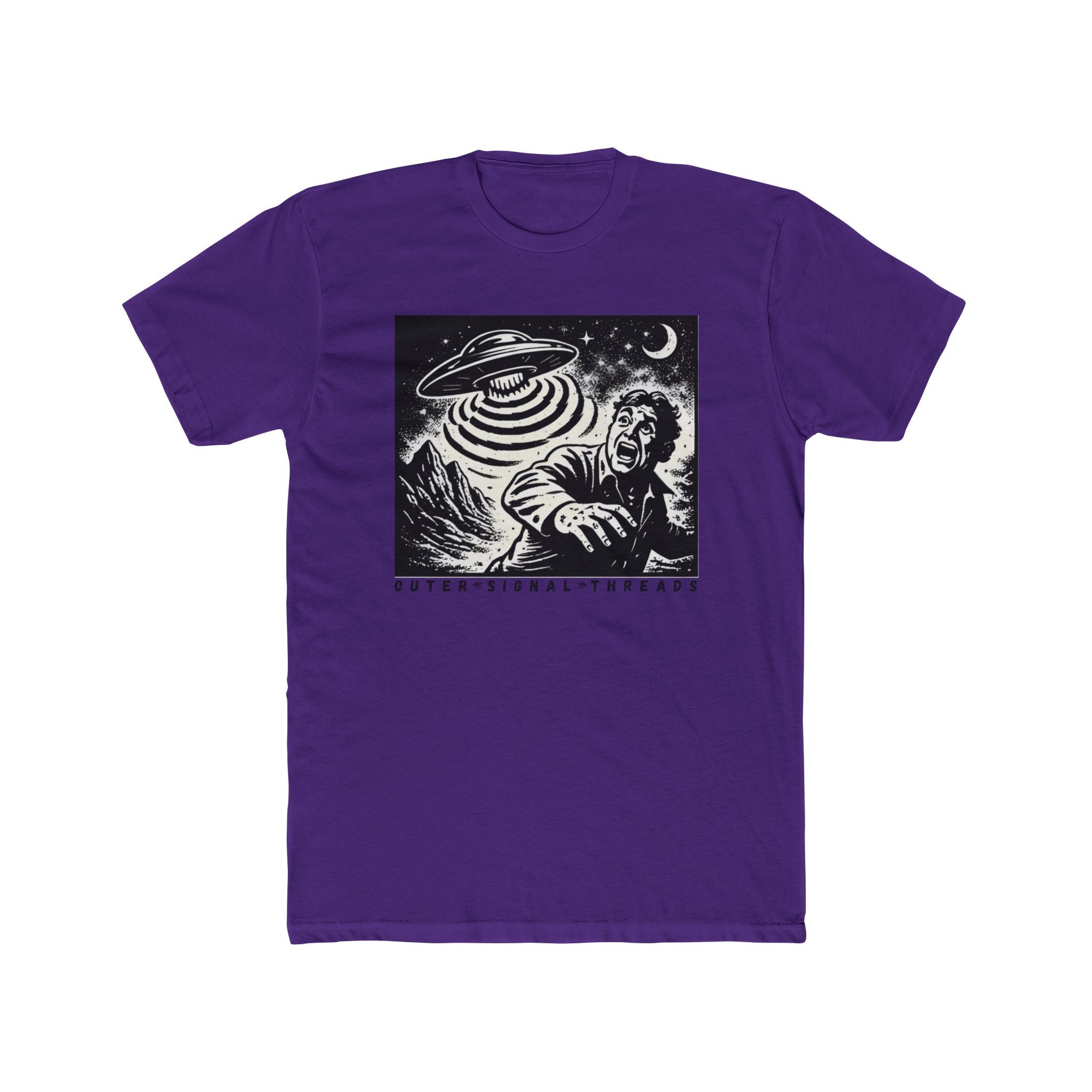 Cosmic Abduction Graphic Tee — 'Outer Signal Threads' Alien UFO T‑Shirt