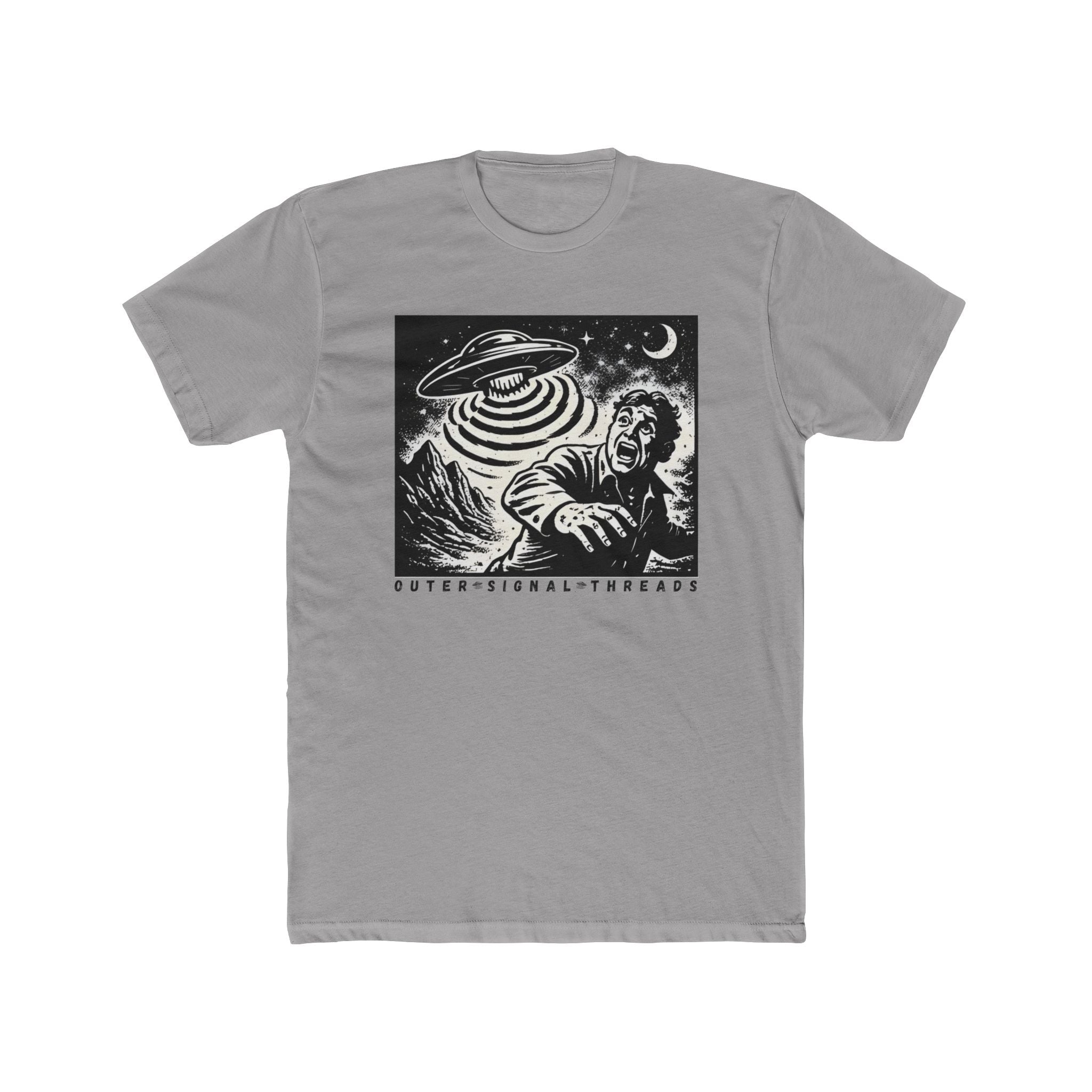 Cosmic Abduction Graphic Tee — 'Outer Signal Threads' Alien UFO T‑Shirt