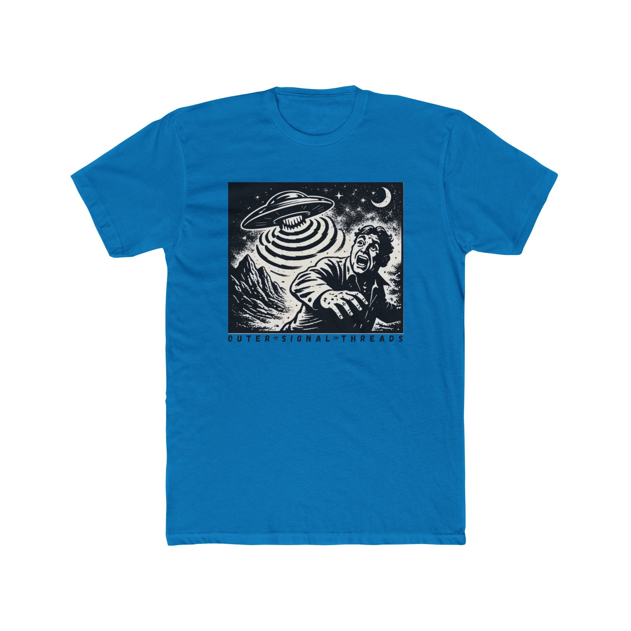 Cosmic Abduction Graphic Tee — 'Outer Signal Threads' Alien UFO T‑Shirt