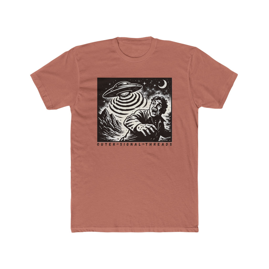 Cosmic Abduction Graphic Tee — 'Outer Signal Threads' Alien UFO T‑Shirt
