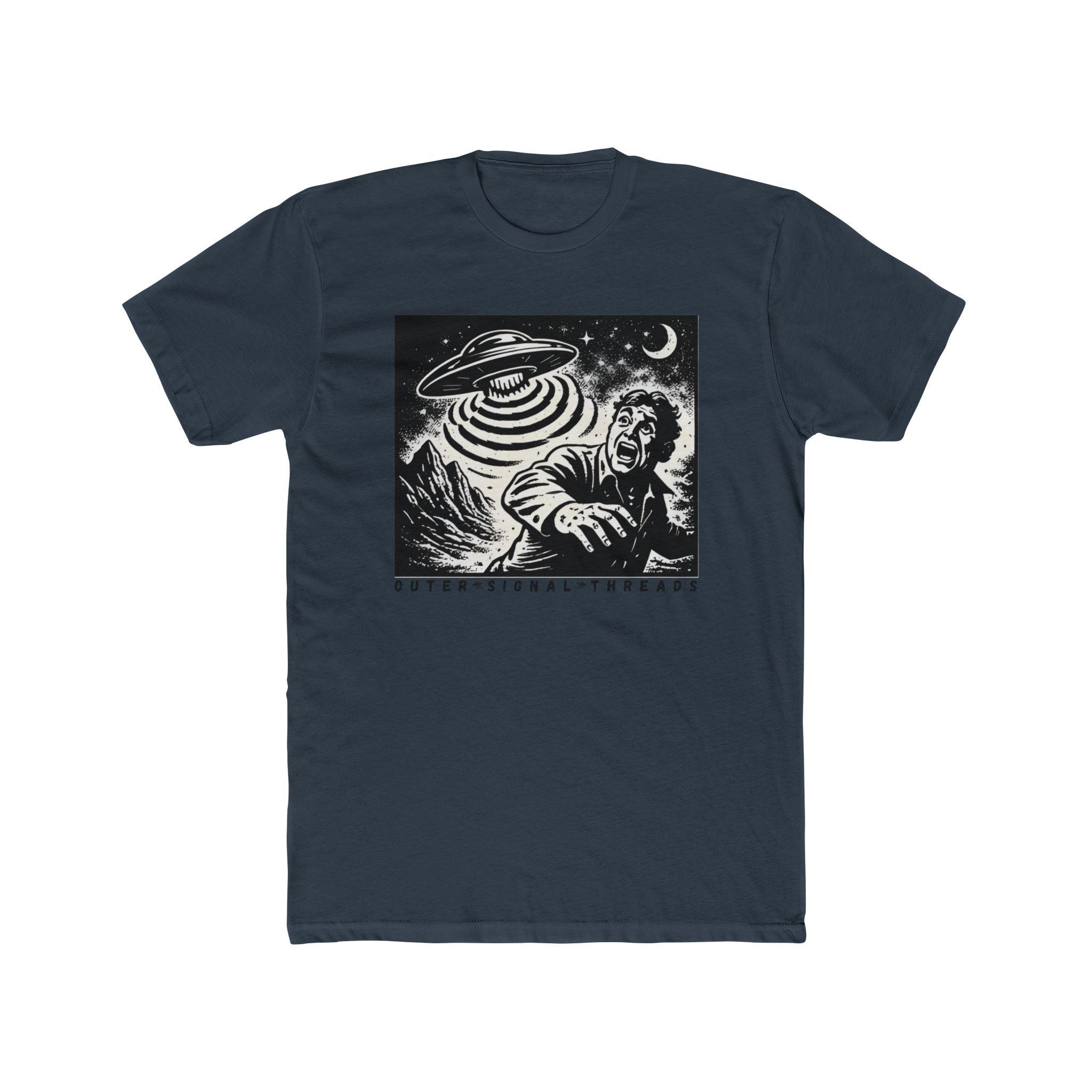 Cosmic Abduction Graphic Tee — 'Outer Signal Threads' Alien UFO T‑Shirt