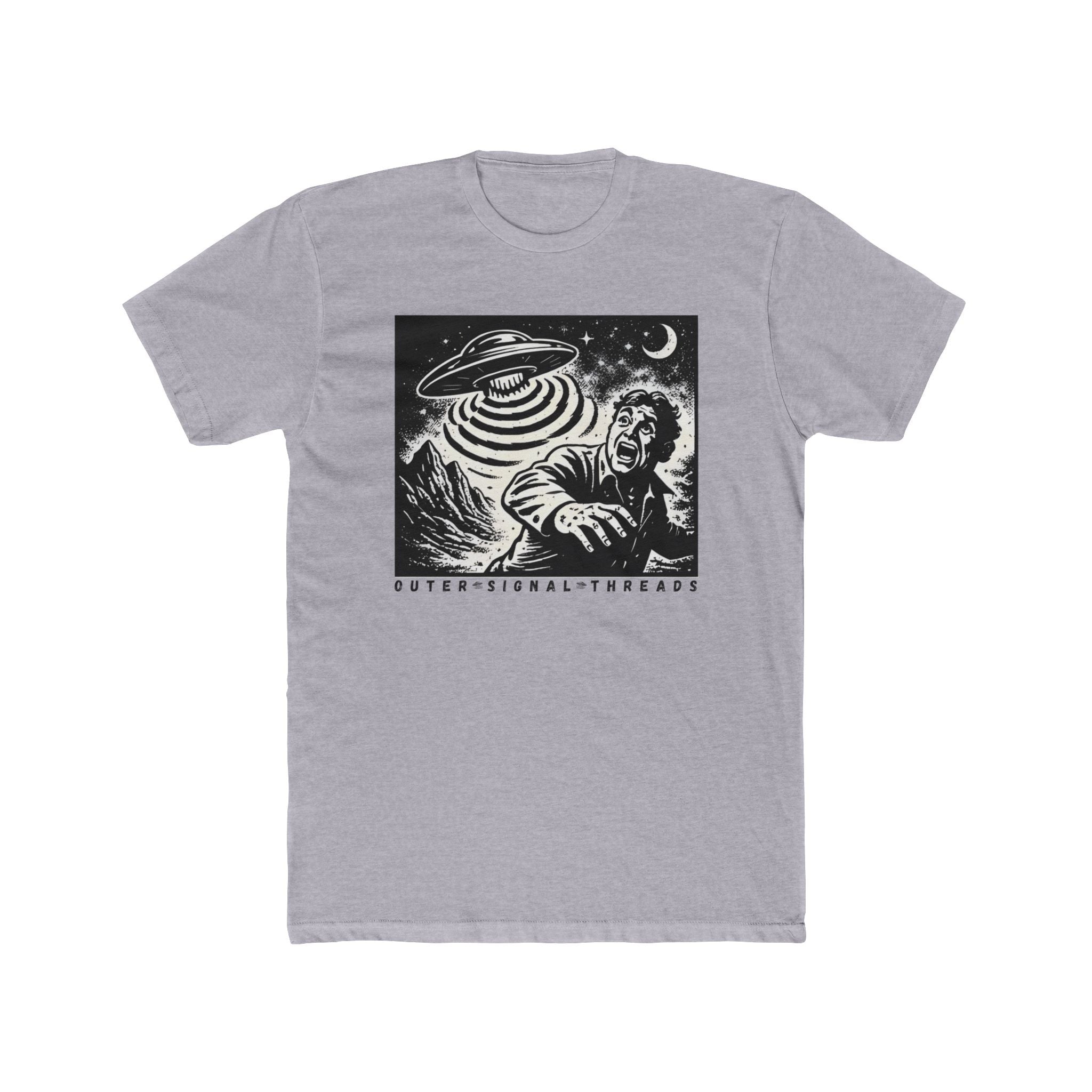 Cosmic Abduction Graphic Tee — 'Outer Signal Threads' Alien UFO T‑Shirt