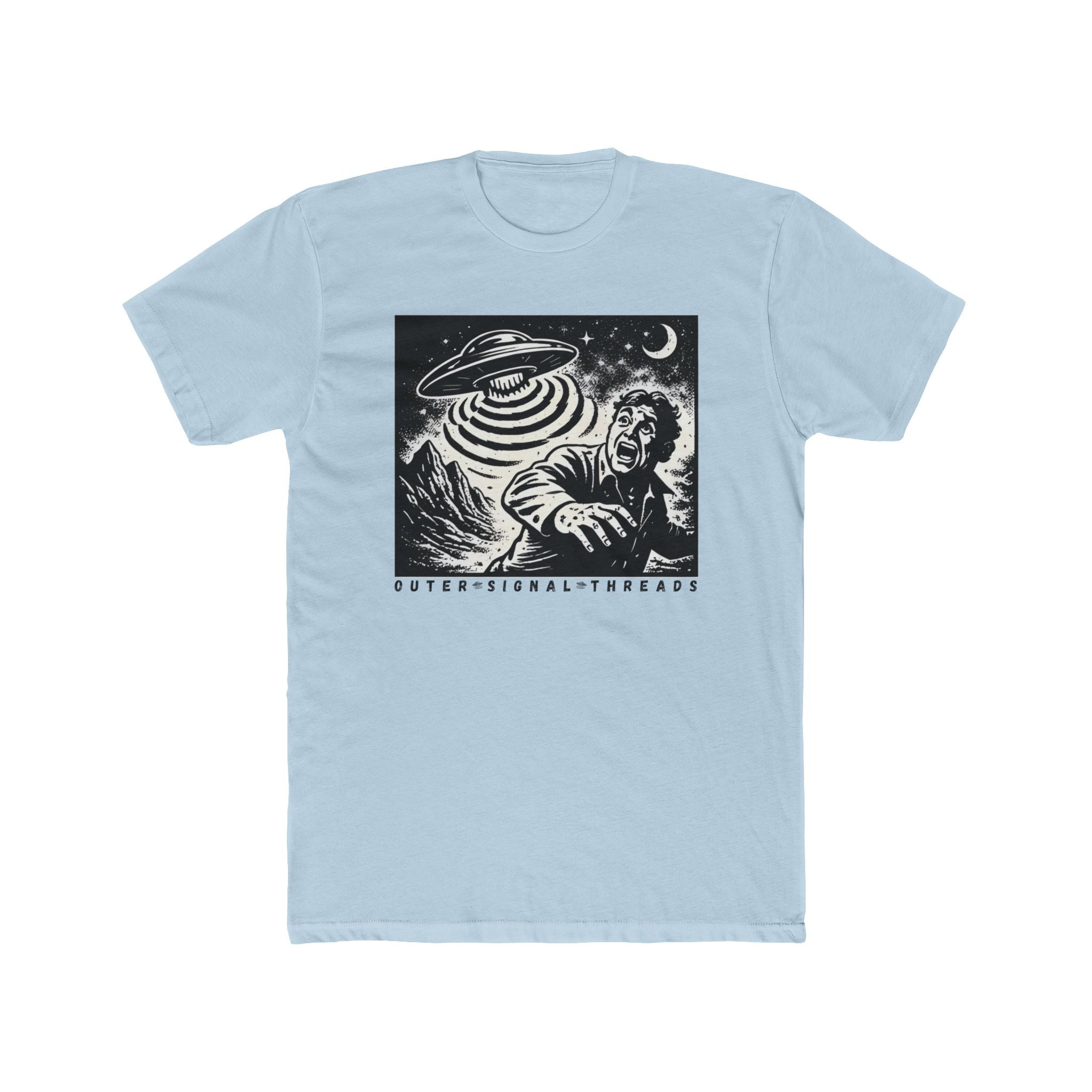 Cosmic Abduction Graphic Tee — 'Outer Signal Threads' Alien UFO T‑Shirt