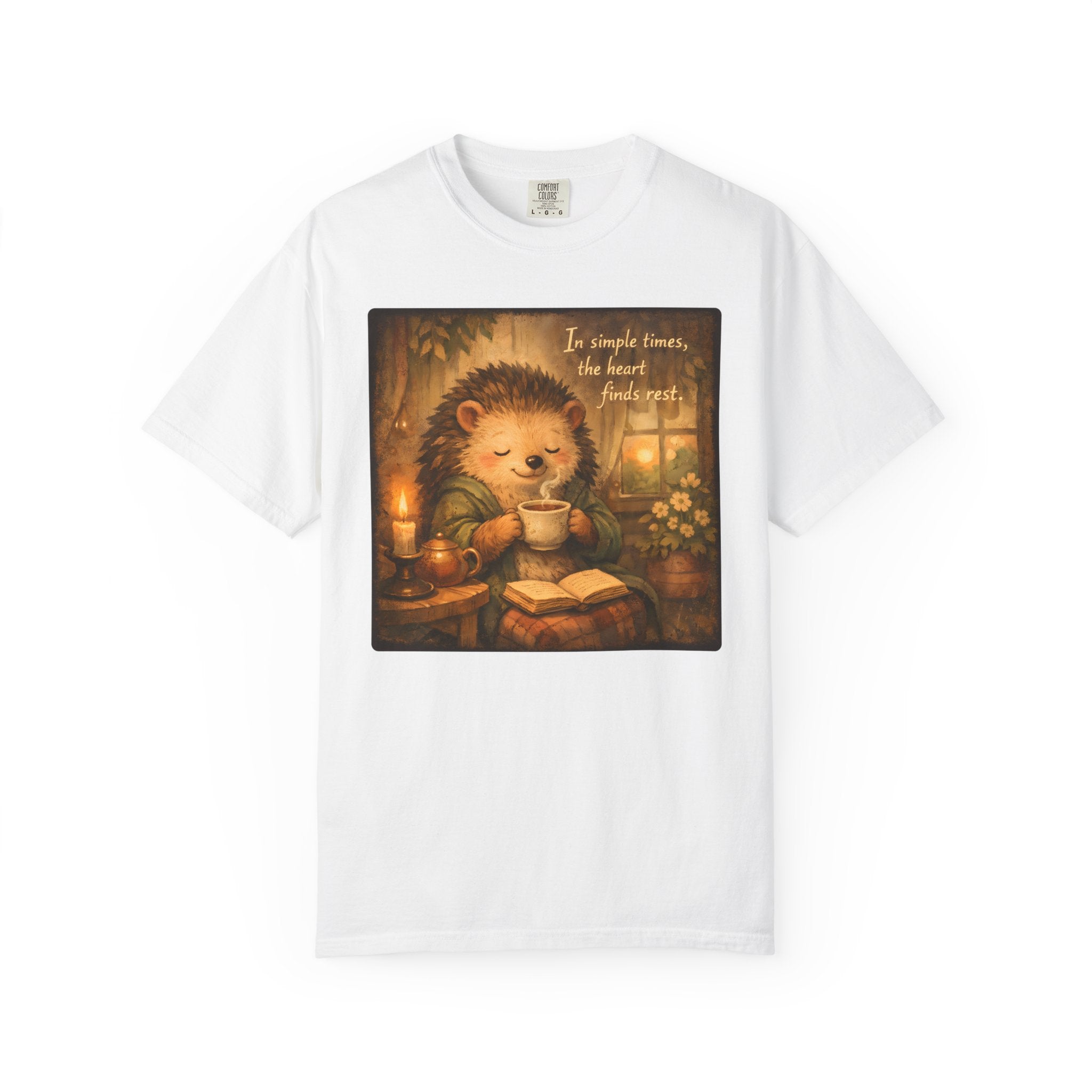 Simple Times Comfort Tee - Unisex Garment-Dyed T-shirt