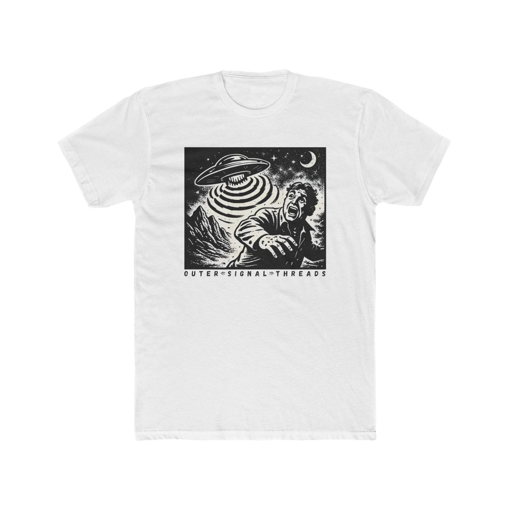 Cosmic Abduction Graphic Tee — 'Outer Signal Threads' Alien UFO T‑Shirt