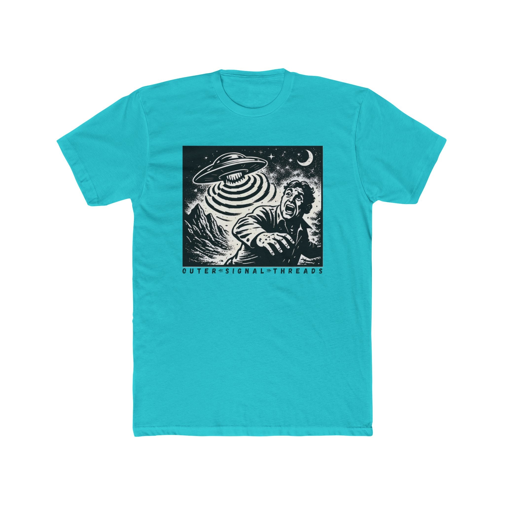 Cosmic Abduction Graphic Tee — 'Outer Signal Threads' Alien UFO T‑Shirt